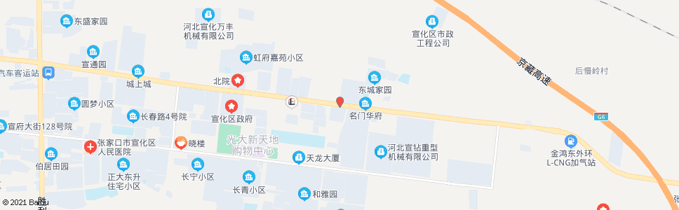 张家口长治北路_公交站地图_张家口公交_妙搜公交查询2024