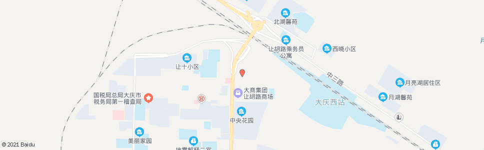 大庆让胡路公交大厦_公交站地图_大庆公交_妙搜公交查询2024