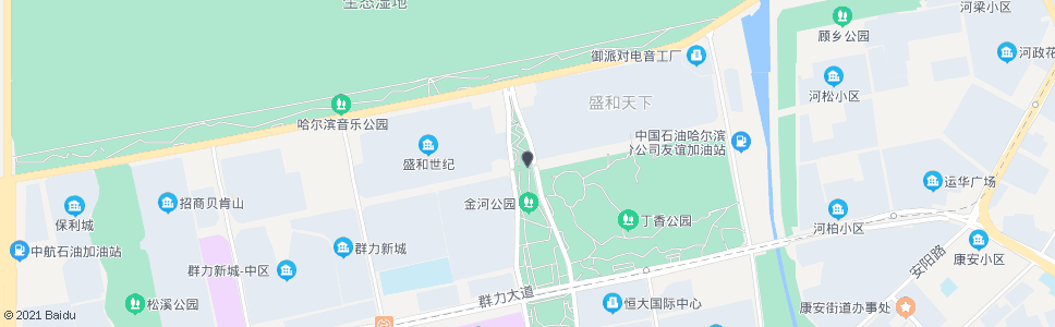 哈尔滨群力第一大道景江路口_公交站地图_哈尔滨公交_妙搜公交查询2024