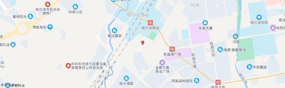 哈尔滨哈西公路客运站_公交站地图_哈尔滨公交_妙搜公交查询2024