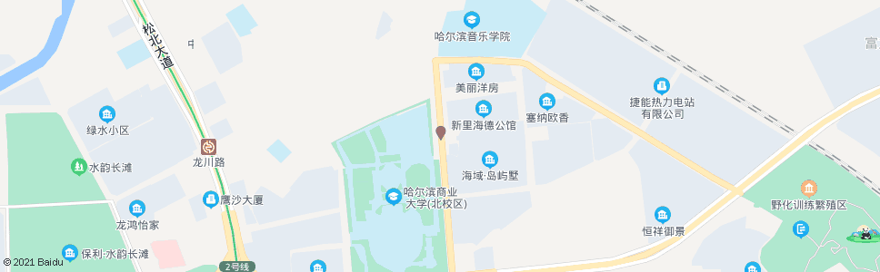 哈尔滨丁香大道_公交站地图_哈尔滨公交_妙搜公交查询2024