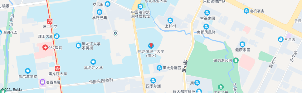 哈尔滨哈理工大学(南学区)_公交站地图_哈尔滨公交_妙搜公交查询2025