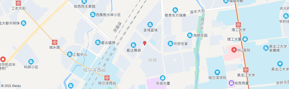 哈尔滨哈尔滨大街(威武路口)_公交站地图_哈尔滨公交_妙搜公交查询2024