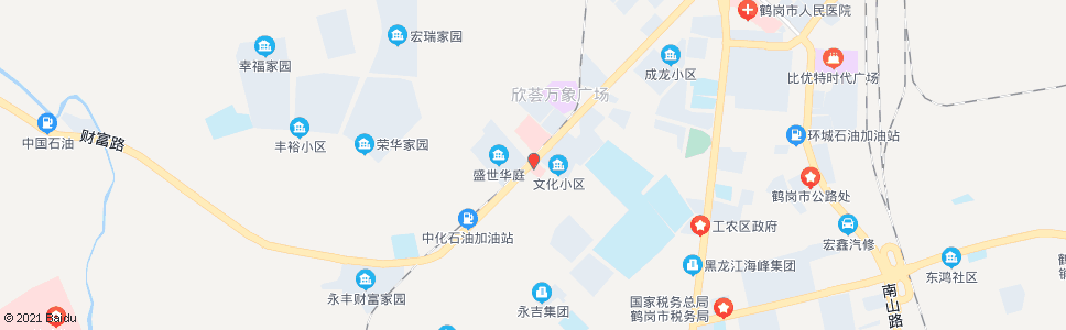 鹤岗市防疫站_公交站地图_鹤岗公交_妙搜公交查询2024