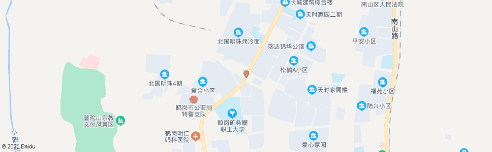 鹤岗检测中心_公交站地图_鹤岗公交_妙搜公交查询2024