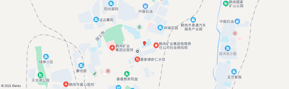 鹤岗煤城小学_公交站地图_鹤岗公交_妙搜公交查询2024