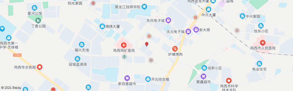 鸡西百货大楼_公交站地图_鸡西公交_妙搜公交查询2024