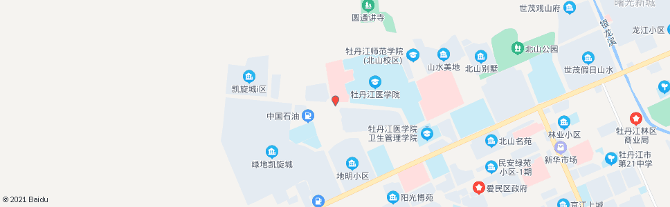 牡丹江红旗医院_公交站地图_牡丹江公交_妙搜公交查询2024