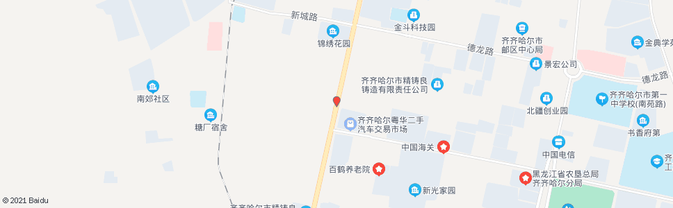 齐齐哈尔光荣商店_公交站地图_齐齐哈尔公交_妙搜公交查询2024