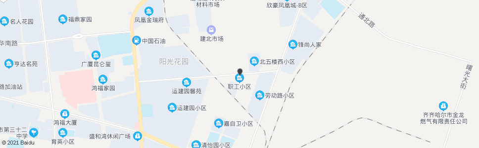 齐齐哈尔城乡粮油市场_公交站地图_齐齐哈尔公交_妙搜公交查询2024