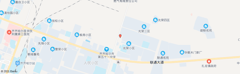 齐齐哈尔光荣路_公交站地图_齐齐哈尔公交_妙搜公交查询2024