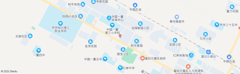 齐齐哈尔青年路_公交站地图_齐齐哈尔公交_妙搜公交查询2024