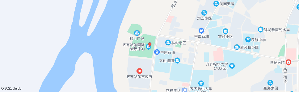 齐齐哈尔市政务服务中心_公交站地图_齐齐哈尔公交_妙搜公交查询2024