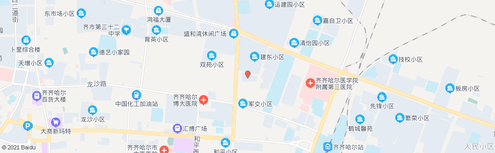 齐齐哈尔建东批发市场_公交站地图_齐齐哈尔公交_妙搜公交查询2024