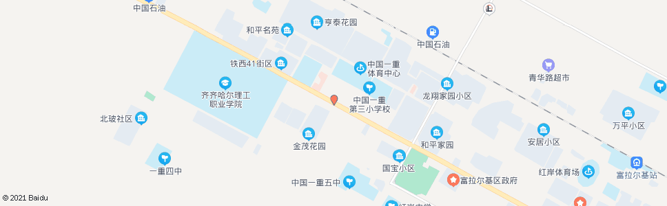 齐齐哈尔铁西市场_公交站地图_齐齐哈尔公交_妙搜公交查询2024