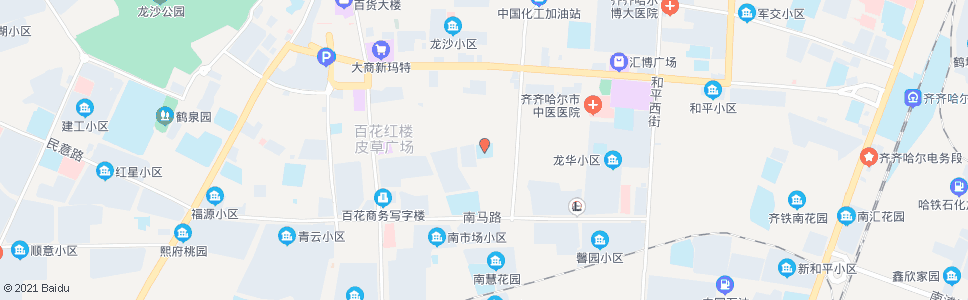 齐齐哈尔新马路小学_公交站地图_齐齐哈尔公交_妙搜公交查询2024