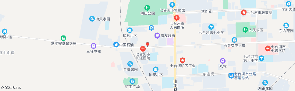 七台河肛肠医院_公交站地图_七台河公交_妙搜公交查询2024