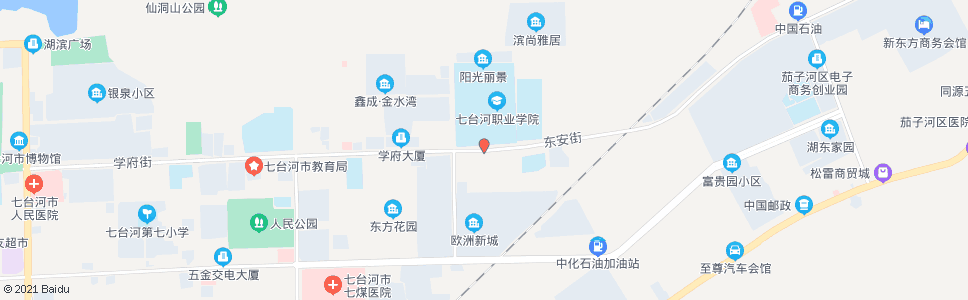 七台河职业技术学院_公交站地图_七台河公交_妙搜公交查询2024