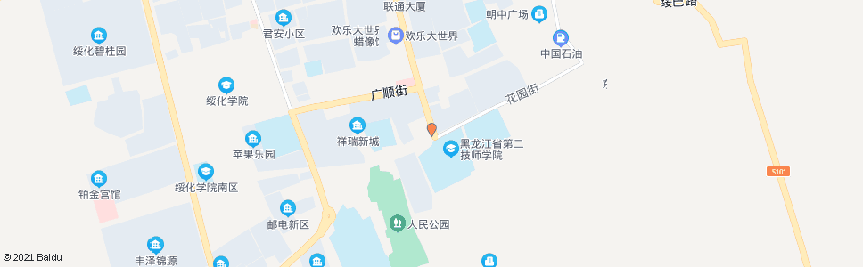 绥化铁路司机学校_公交站地图_绥化公交_妙搜公交查询2025