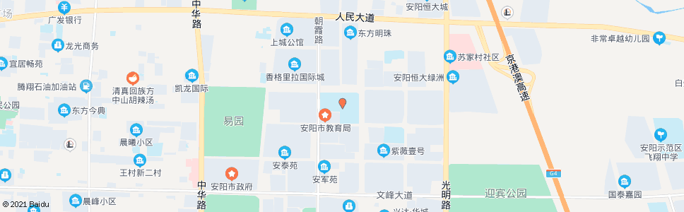 安阳正一中学_公交站地图_安阳公交_妙搜公交查询2024