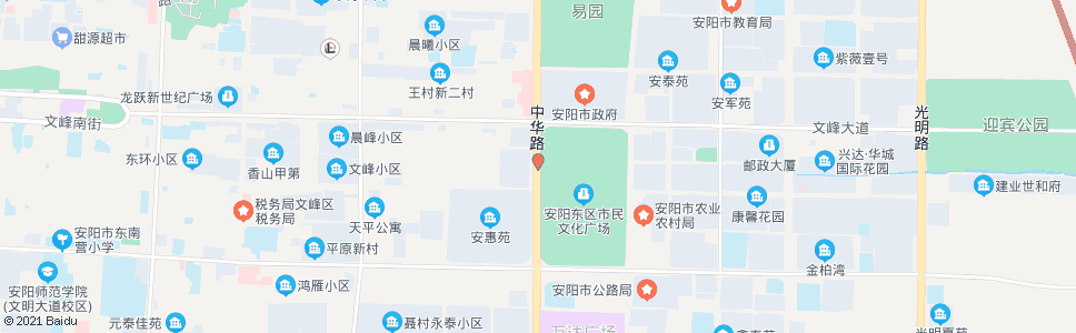 安阳中华路文峰大道路口_公交站地图_安阳公交_妙搜公交查询2024