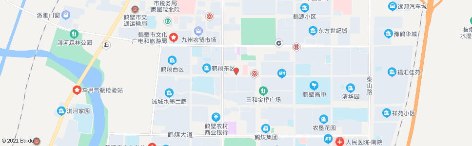 鹤壁淇滨菜市场_公交站地图_鹤壁公交_妙搜公交查询2024