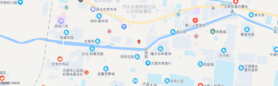 济源南街集贸市场_公交站地图_济源公交_妙搜公交查询2024