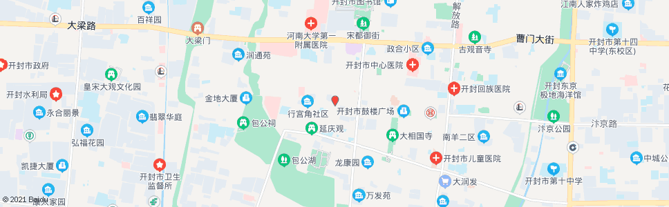 开封行宫角(省府西街)_公交站地图_开封公交_妙搜公交查询2024