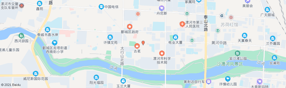 漯河工商局家属院_公交站地图_漯河公交_妙搜公交查询2024