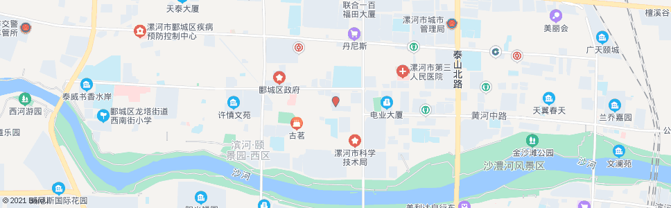 漯河市交警支队_公交站地图_漯河公交_妙搜公交查询2024