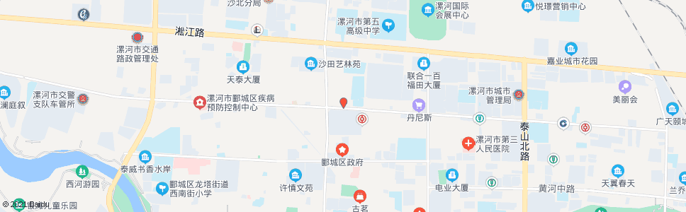 漯河漯河微笑口腔医院_公交站地图_漯河公交_妙搜公交查询2024