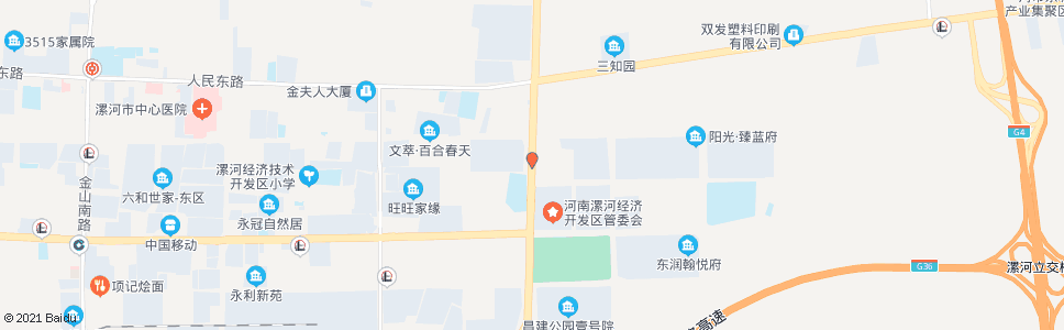 漯河漓江路口_公交站地图_漯河公交_妙搜公交查询2024