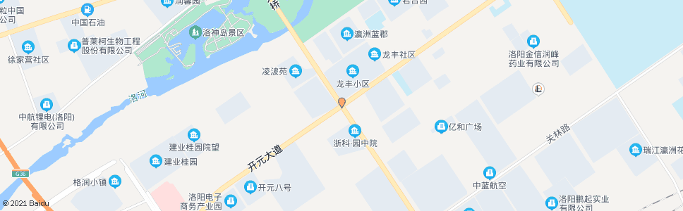 洛阳开元大道孙辛路口_公交站地图_洛阳公交_妙搜公交查询2024