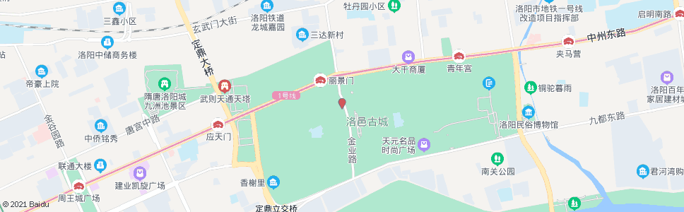 洛阳市交通医院(金业路万安街口南)_公交站地图_洛阳公交_妙搜公交查询2024