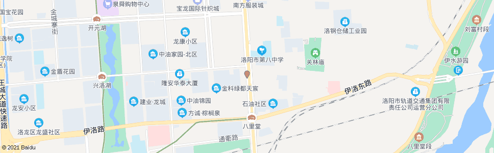 洛阳龙门大道关林路口_公交站地图_洛阳公交_妙搜公交查询2024