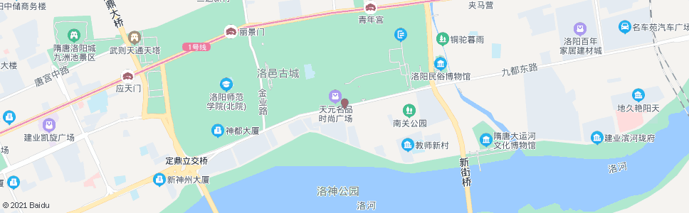 洛阳九都东路南门口街口_公交站地图_洛阳公交_妙搜公交查询2024