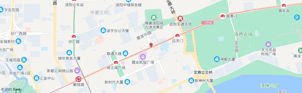 洛阳中州中路玻璃厂路口_公交站地图_洛阳公交_妙搜公交查询2024