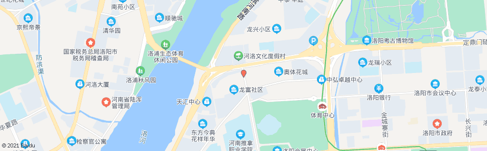 洛阳学府街古城路口_公交站地图_洛阳公交_妙搜公交查询2024