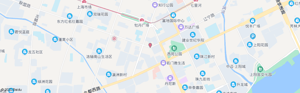 洛阳联盟路银川路口_公交站地图_洛阳公交_妙搜公交查询2024