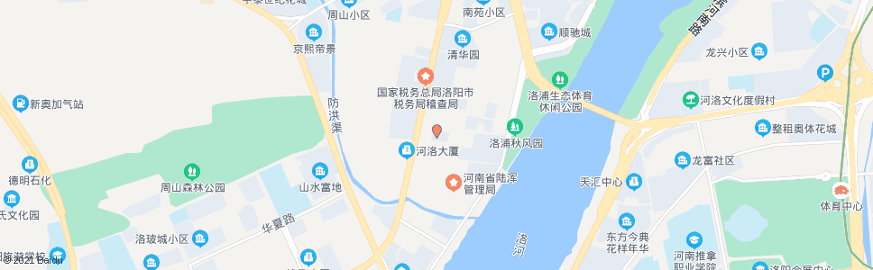 洛阳老检察院_公交站地图_洛阳公交_妙搜公交查询2024