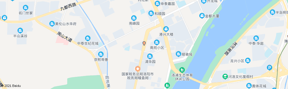 洛阳河洛路南苑路口北_公交站地图_洛阳公交_妙搜公交查询2024