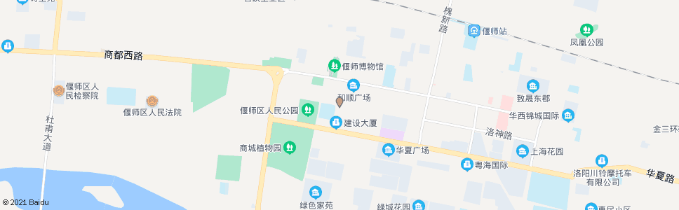 洛阳大张量贩偃师店_公交站地图_洛阳公交_妙搜公交查询2024