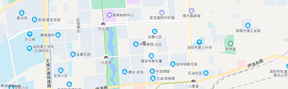 洛阳厚载门街翠云路口南_公交站地图_洛阳公交_妙搜公交查询2024