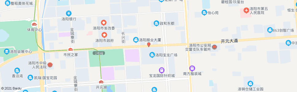 洛阳厚载门街开元大道口_公交站地图_洛阳公交_妙搜公交查询2024