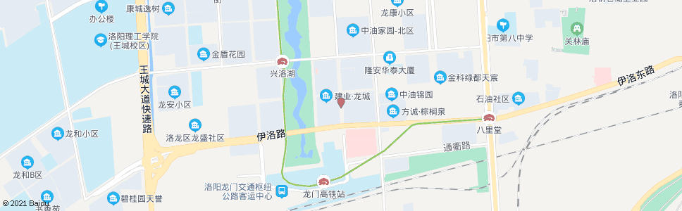 洛阳长兴街伊洛路口北_公交站地图_洛阳公交_妙搜公交查询2024