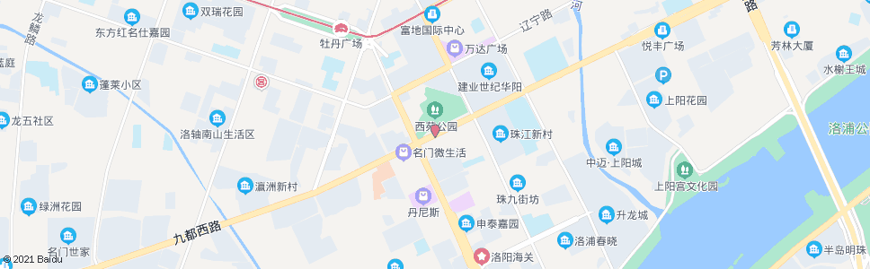 洛阳九都西路龙鳞路口东_公交站地图_洛阳公交_妙搜公交查询2024