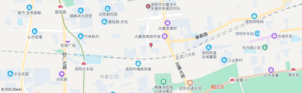 洛阳东城批发市场路口_公交站地图_洛阳公交_妙搜公交查询2024