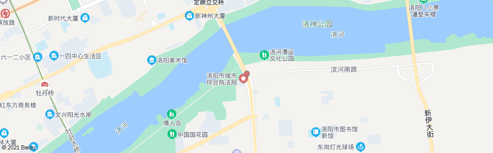 洛阳洛阳桥南(龙门大道果园路口)_公交站地图_洛阳公交_妙搜公交查询2024