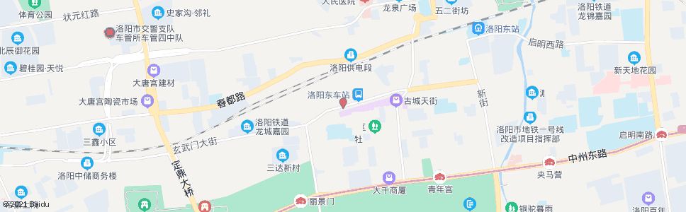 洛阳环城北路建安街口_公交站地图_洛阳公交_妙搜公交查询2024