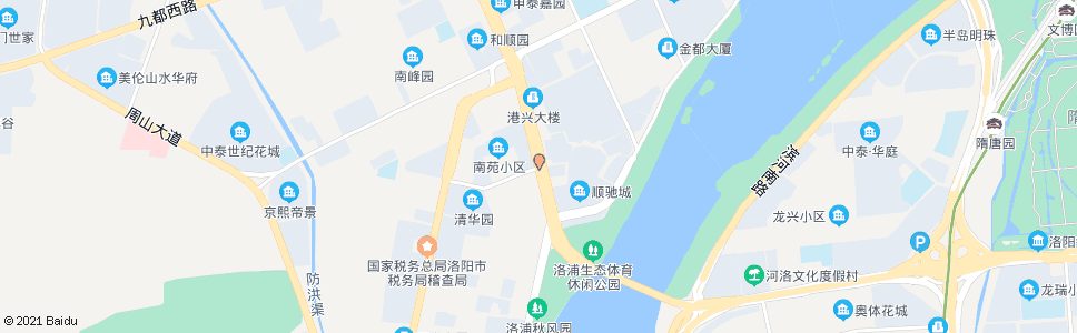 洛阳民居清华园(南苑路南昌路口)_公交站地图_洛阳公交_妙搜公交查询2024